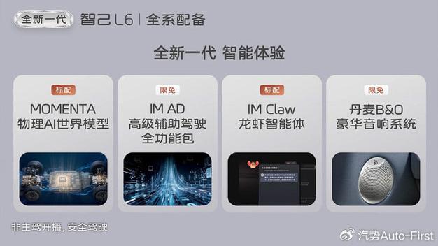 产品矩阵启幕 智己L6价格够